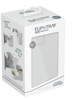 Deck Case: Monocolor White 100+ Flip n Tray