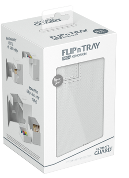 UG Deck Case: Monocolor White 100+ Flip n Tray