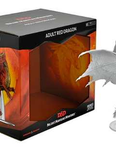D&D Icons: Unpainted Adult Red Dragon Premium Miniature