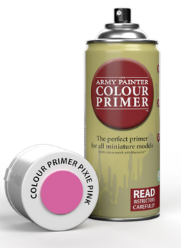Army Painter Color Primer: Pixie Pink Spray