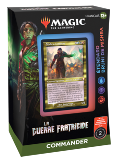 MTG La Guerre Fratricide Commander Deck - Étendard Bruni de Mishra