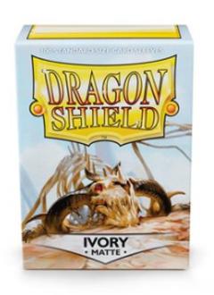 Dragon Shield: Matte Ivory Sleeves (100)