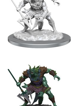 Dnd Unpainted Mini: Wave 20 - Sahuagin Baron