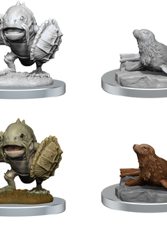 Dnd Unpainted Mini: Wave 20 - Locathah and Seal