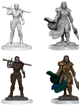 D&D Unpainted Minis: Wave 20 - Orc Fighter Female