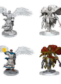 D&D Unpainted Minis: Wave 20 - Aasimar Cleric Male