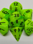 27430 Vortex 7-Die Set Bright Green/Black