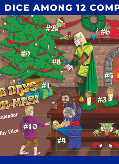 Twelve Days of Dice-Mas Advent Calendar 2022