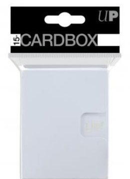 UP Card Box 3-Pack: White (15 cartes)