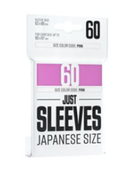 Gamegenic Sleeves: Just Sleeves - Japanese Size Pink 62x89mm (60)