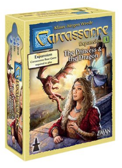 Carcassonne Exp:3 The Princess & The Dragon (New Edition)