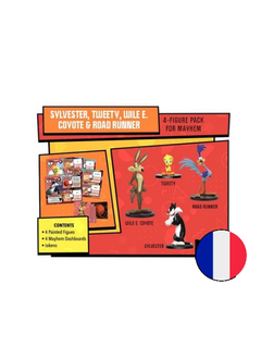 Looney Tunes: Mayhem - Ensemble de 4 Figurines (FR)