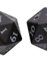 UP Dice: Heavy Metal Vivid Black