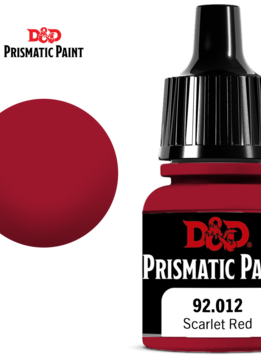 D&D Prismatic Paint: Scarlet Red (8 ml)