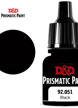 D&D Prismatic Paint: Black (8 ml)