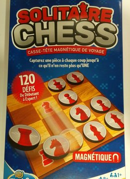 Solitaire Chess Magnétique de Voyage (FR)