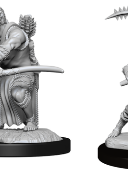 D&D Unpainted Minis: Shifter Wildhunt Ranger (WV14)