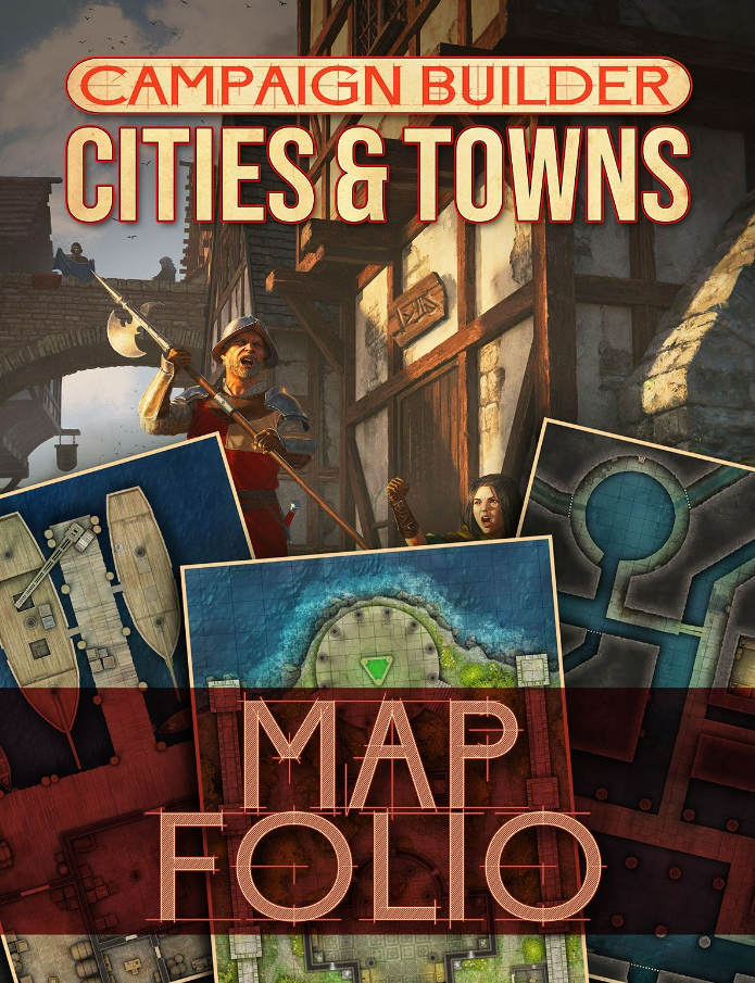 Campaign Builder: Cities and Towns for 5E Map Folio (EN)