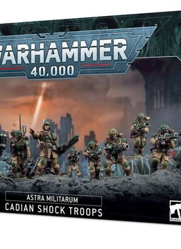 Astra Militarum : Cadian Shock Troops