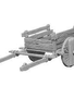 Wizkids Unpainted Minis Wv4 Two Wheel Cart
