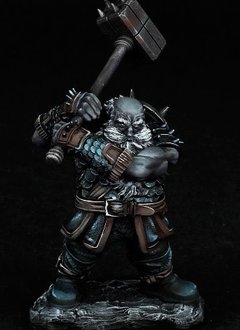 Dnd Unpainted Paint Night Kit: Enlarged Duergar