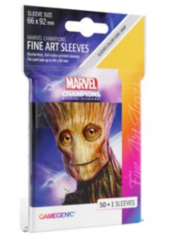 Sleeves:Marvel Champions Fine Art: Groot
