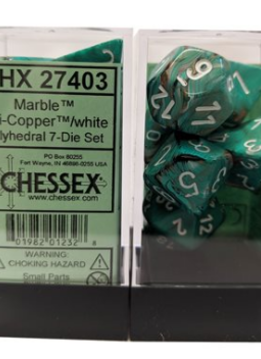 20403 Marble: 7Pc Oxi-Copper / White