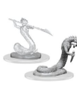 CR Unpainted Miniatures WV4: Serpentfolk & Serpentfolk Ghost