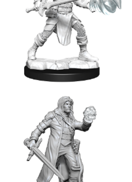D&D NMM Unpainted: Wave 13: Multiclass Fighter + Wizard Male