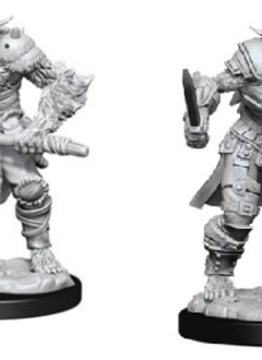 D&D Unpainted: Bugbear Barbarian & Bugbear Rogue (WV15)