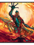 UP Playmat: Magic The Gathering: Brothers War - Gix, Yawgmoth Praetor