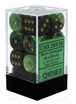 26639 12d6 (black-green/gold)