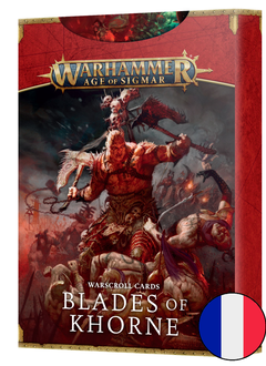 Warscroll Cards: Blades of Khorne (FR)