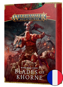 Warscroll Cards: Blades of Khorne (25 mars 2023)(FR)