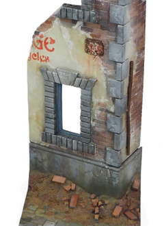 Vallejo Scenery: Ruined Street Corner