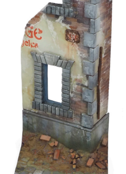 Vallejo Scenery: Ruined Street Corner