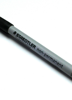 Water Soluble Black Marker