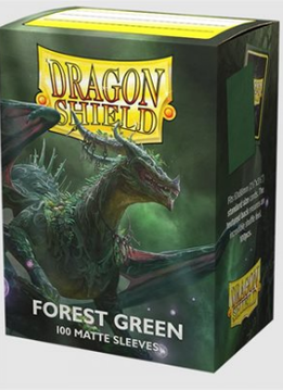 Sleeves: Dragon Shield Matte Forest Green (100)