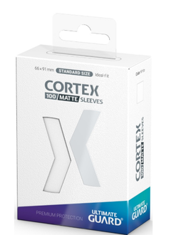 UG Sleeves: Cortex Standard Matte White (100)