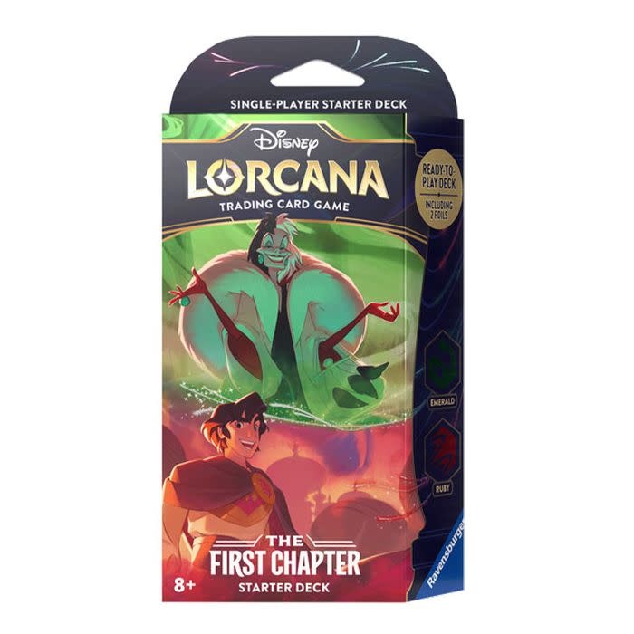 Disney's Lorcana Starter Deck Cruella/Aladdin (Sept. 2023)