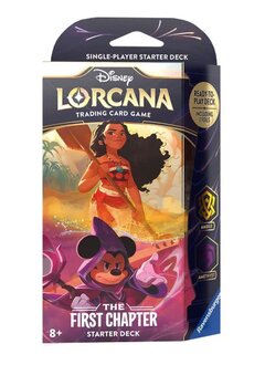 Disney's Lorcana Starter Deck Moana/Mickey (Sept. 2023)