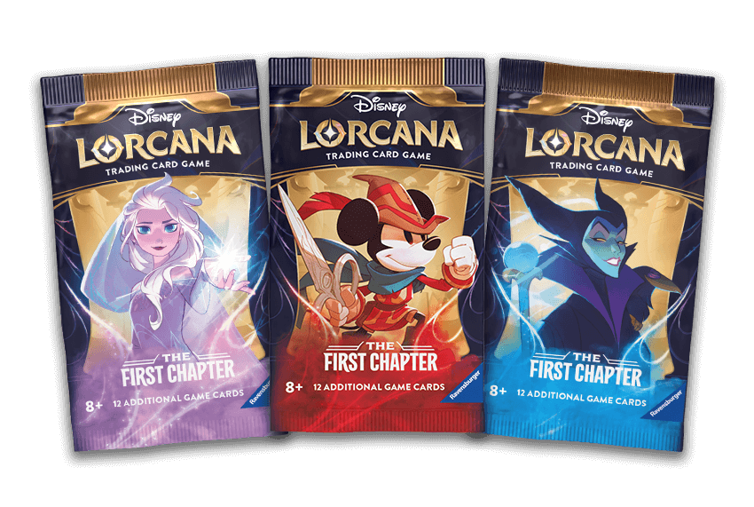 Disney's Lorcana First Chapter Booster Pack (Sept. 2023)