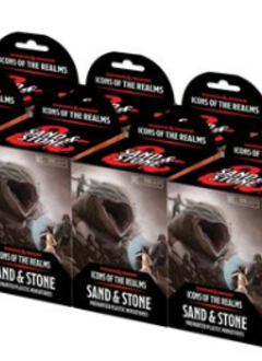 DnD  Icons 26: Sand & Stone 8 Box Booster Brick