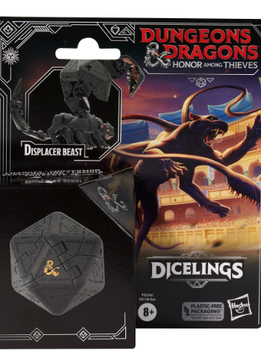 DnD Honor Among Thieves: Dicelings Black Displacer Beast