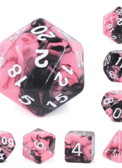 Watermelon Cream RPG Dice Set