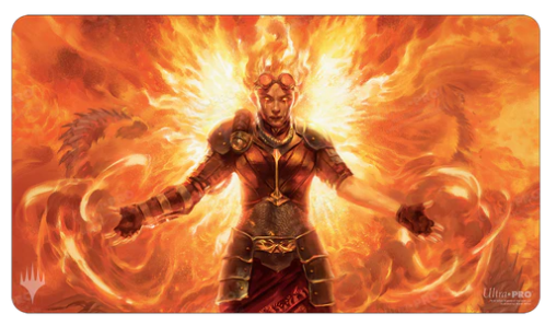 Playmat: MTG March of the Machine - Chandra, Hope’s Beacon