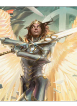 Playmat: MTG March of the Machine - Archangel Elspeth