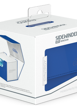 UG Deck Case: Sidewinder 100+ Synergy White/Blue