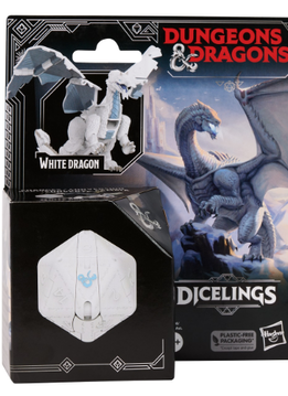 DnD Honor Among Thieves: Dicelings White Dragon