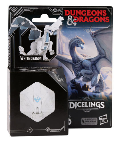 DnD Honor Among Thieves: Dicelings White Dragon